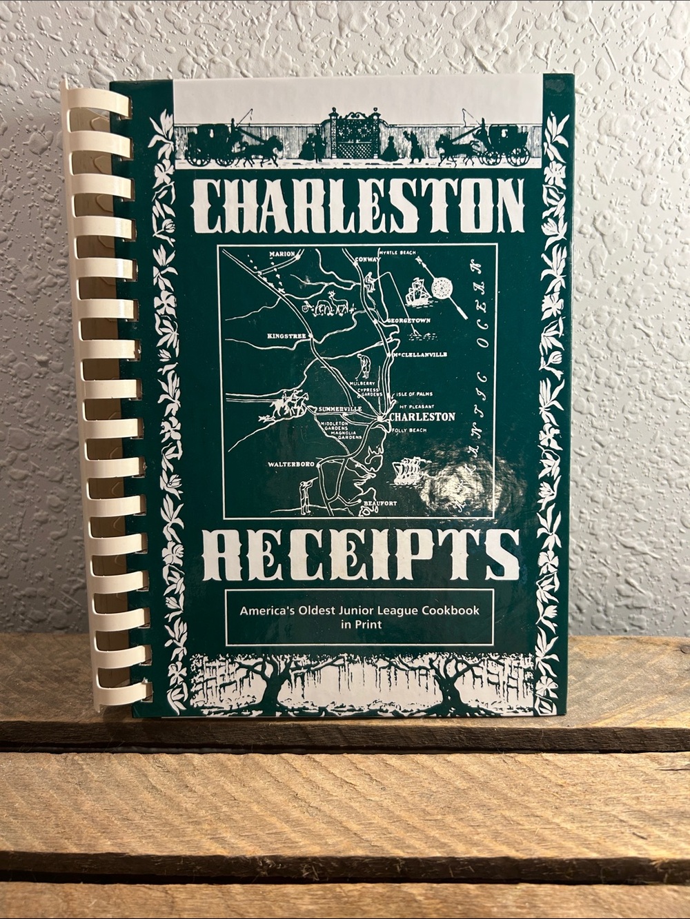 Charleston Receipts Cookbook - Green Cover